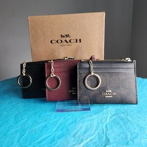Coach Mini Skinny ID Case NWT-Select ONE! Comes w/Gift Box